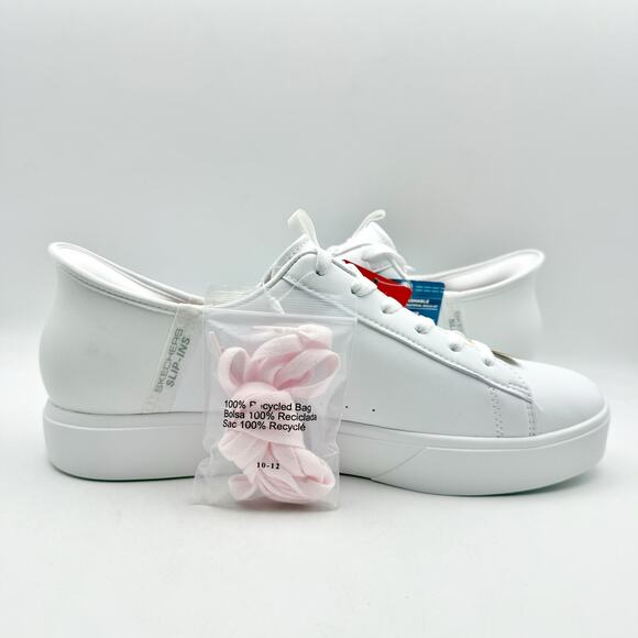 Skechers Womens Eden LX Royal Stride Sneakers US 11 Wide White NWOB - Picture 4 of 12